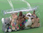 beanz keyring soft toy pack