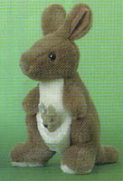 Benny Kangaroo with Joey
