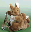 kangaroo soft toy back pack